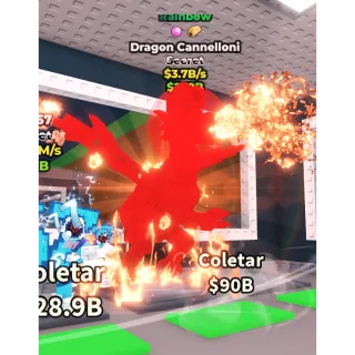 Rainbow dragon cannelloni 3.7b/sec  - Rare ) 🌈🌈