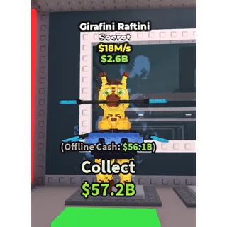 Girafini raftini - grow a garden 2