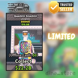 🌟Quackini snackini - limited🌟 steal a brainrot