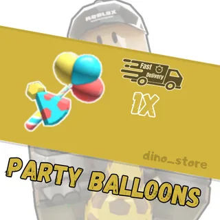 Party balloons - flee the facility
