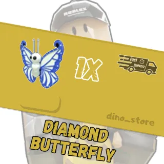 diamond butterfly  - adopt me