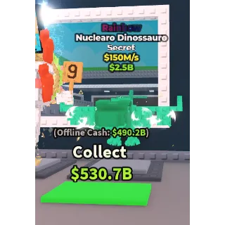 Rainbow nuclearo dinossauro 150m/sec