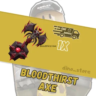 gothic bouquet and Bloodthirst Axe set - flee the facility -  flee the facility