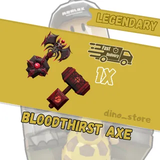  Bloodthirst Axe + Scarlet night - flee the facility
