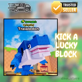  🌟Tralaledon🌟 kick a lucky block