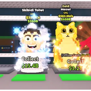  OG BUNDLE ( meowl gold and skibidi toilet )