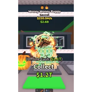 Money money puggy 220.5m/sec ( rare )
