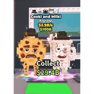 Cooki and milki 2.9b/sec