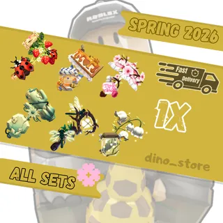 🌟Spring bundle 2026 ( strawberry fields, Honey Cheesecake, sakura parasol and more )🌟