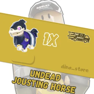 undead jousting horse  - adopt me