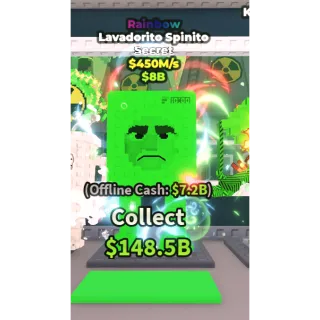 Rainbow lavadorito spinito 450m/s