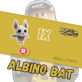 albino bat R - adopt me