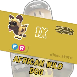 african wild dog FR - adopt me