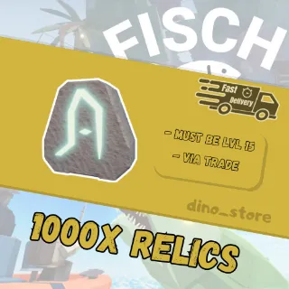 1000x enchant relics - fisch