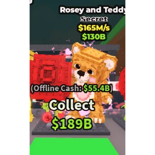 🌟Rosey and teddy 165m/s🌟