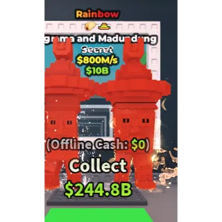 🌟Rainbow garama and madundung 800m/s🌟