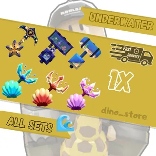  🌟Underwater bundle ( Marine anchor, all tridents sets and more )🌟