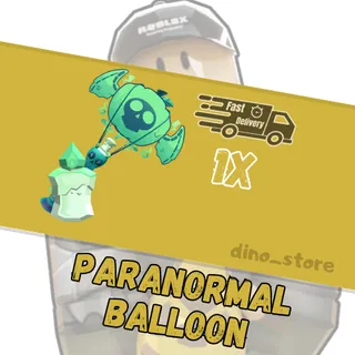 Paranormal Balloon -  flee the facility