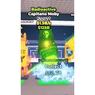 Radioactive capitano moby 1.3b/s