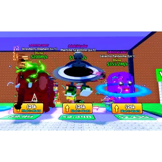 Galactio fantasma, martino gravitito and strawberry elephant bundle - top 3 divine