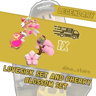  🌟Lovesick and cherry blossom set🌟