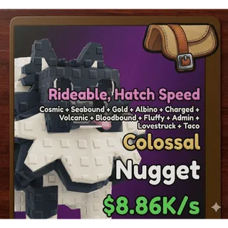 Colossal nugget |rideable - catch and tame