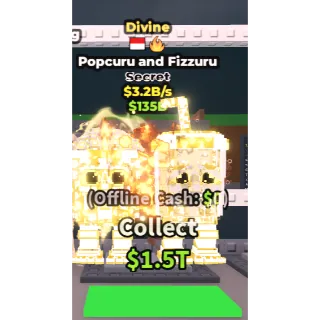 🌟Divine popcuro and fizzuru 3.2b/s🌟