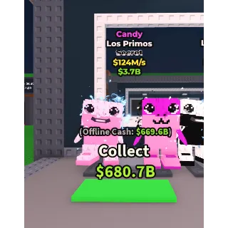 Candy los primos 124m/sec ( rare )