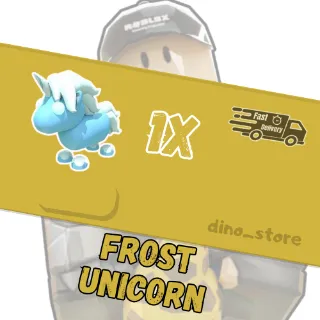 Frost unicorn   - adopt me