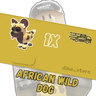 african wild dog  - adopt me