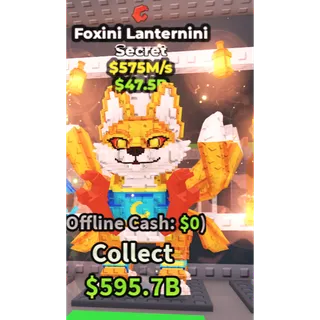  🌟Foxini lanterninin 575m/s🌟
