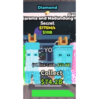 🌟Diamond garama and madundung 175m/s🌟