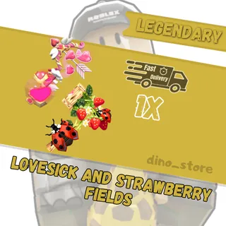 Lovesick and strawberry fields set - flee the facility
