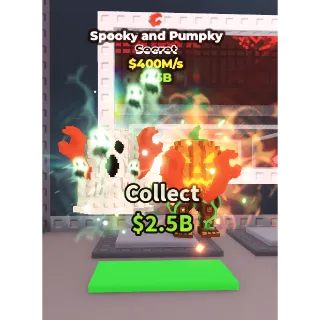 Spooky and pumpky 400m/sec
