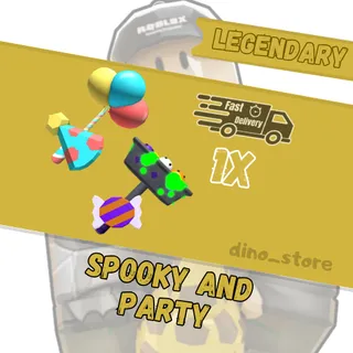  🌟Spooky and party duo set🌟- flee the facility