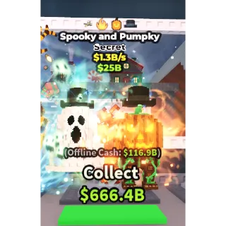 Spooky and pumpky 1.3b/sec