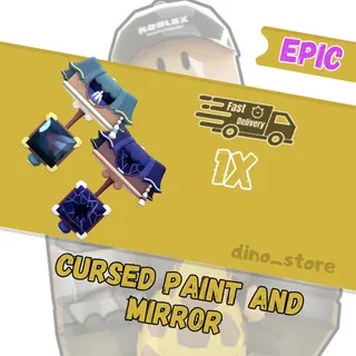 Custed paint and mirror - flee the facility