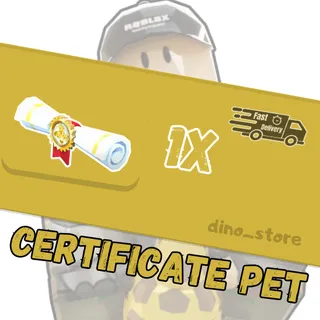 Pet Handler Pro Certificate - adopt me