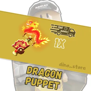 Dragon Puppet set -  flee the facility