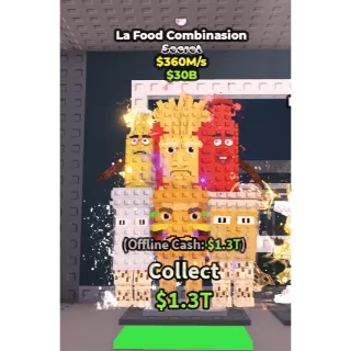 🌟La food combinasion 360m/s🌟