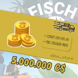 5m cash - fisch