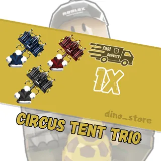 Cicus tent trio -  flee the facility