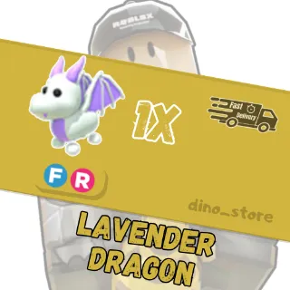 Lavender dragon FR  - adopt me