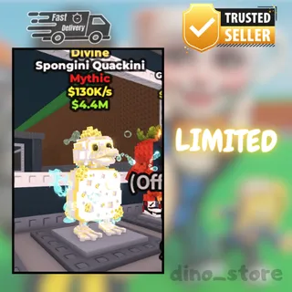 🌟Divine spongini quackini🌟 steal a brainrot