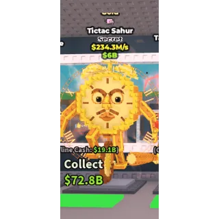 Gold tictac sahur 234.3m/s