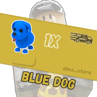 blue dog  - adopt me