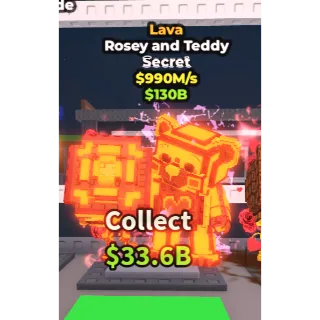 🌟Lava rosey and teddy 990m/s ( rare ) 🌟