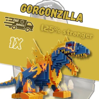 🌟Gorgonzilla 125% stronger - Be A Lucky Block!🌟