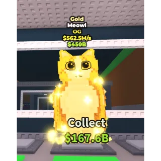 Gold meowl 562.5m/s OG 🦉⭐ 