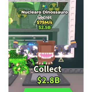 Nuclearo dinossauro 75m/sec